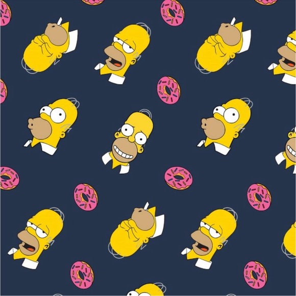 NEW The Simpsons Homer Men's/ Womens XXL  Pajama Sleep Pants With Pockets - Picture 2 of 6